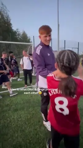 Elliot promised Ginge he’ll be at Baller league every week expect his birthday week🥹  I honestly believe YANITED have it this year, believing it especially for my ells 🔰💛💚