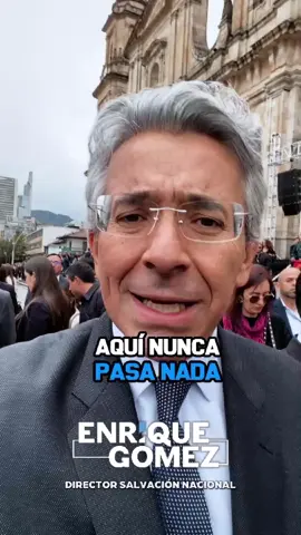 30 años después, lamentablemente, desde donde despedí a mi tío Álvaro Gómez, hoy, le digo adiós a Miguel. No cambia nada en este país, los violentos y quienes los legitiman, en el poder e impunes. Duele, hoy toda Colombia duele 🇨🇴.