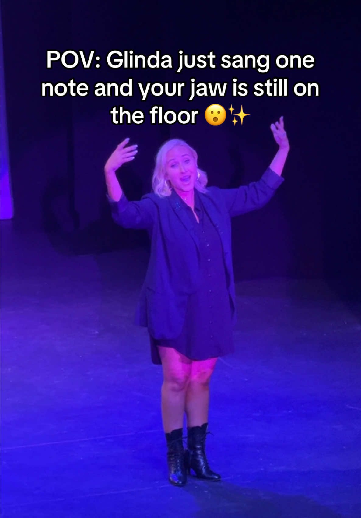 Saw Glinda on Broadway tonight…🪄@Broadway Dreams #glinda #wicked #arianagrande #oz 
