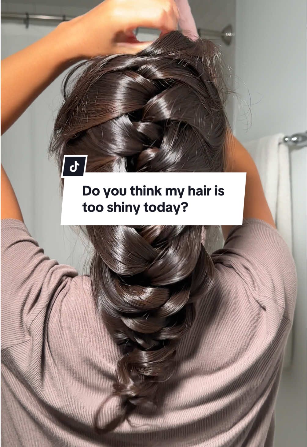 No such thing…right?? #hair #hairtok #hairvideos #hairinspo #shinyhair 