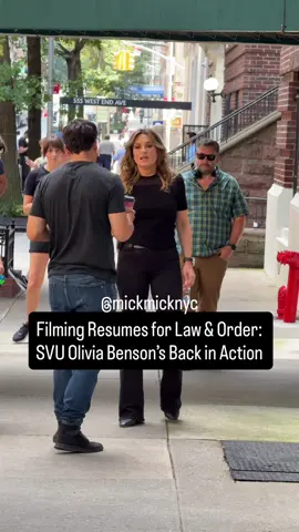 Mariska Hargitay is back on the streets of NYC as Law & Order: SVU kicks off filming for its new season 🚓🎬 @Law & Order  #MariskaHargitay #OliviaBenson #LawAndOrderSVU #SVU #FilmingInNYC    