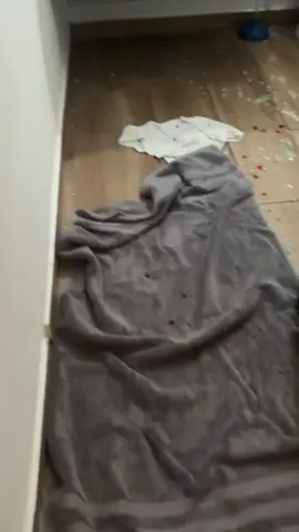 When the Airbnb glass door explodes on you while showering In PR #jet2holidays #puertorico #summer2025🌴☀️ #badbunny 