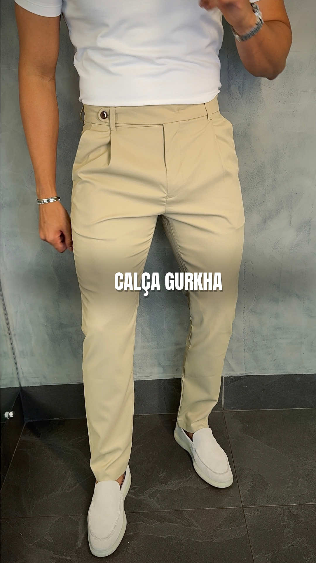Calça Gurkha❤️‍🔥 Disponível no site (link na bio) R$399,90 38 ao 48 #alfaiataria #gurkha #modamasculina 