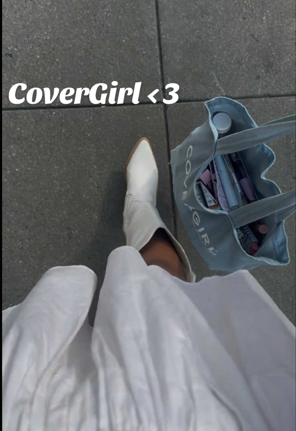 Came home falling in love with makeup 10x more, forever grateful!🥹🤍 #makeup #covergirl @COVERGIRL 