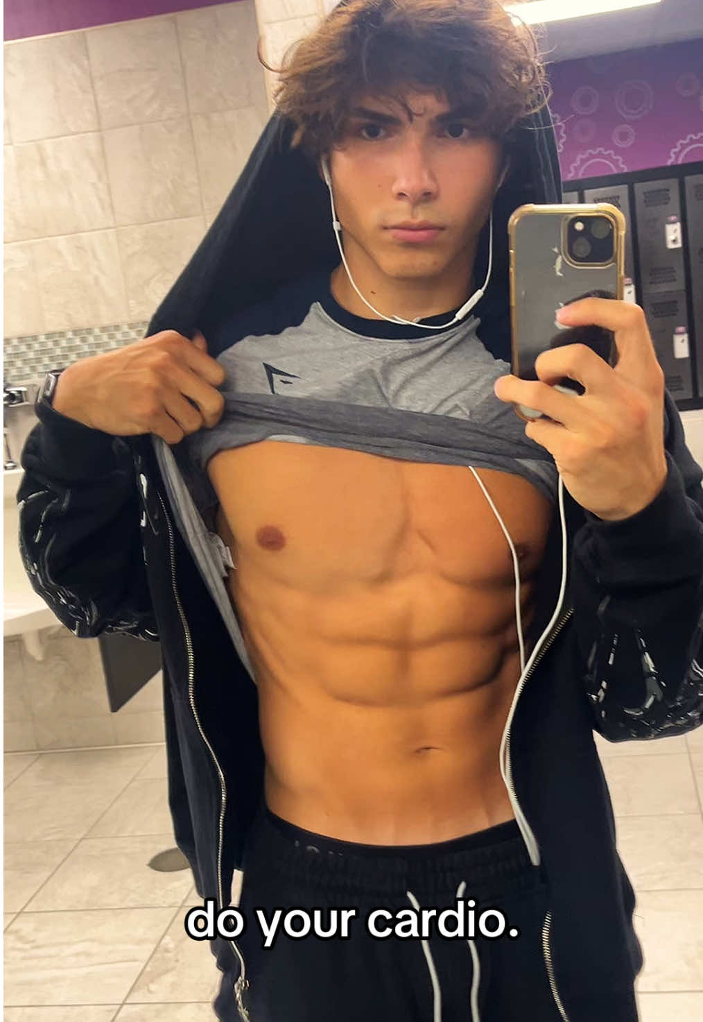 hour of cardio + gallon of water = ascension #GymTok #foryou #lean #fyp 
