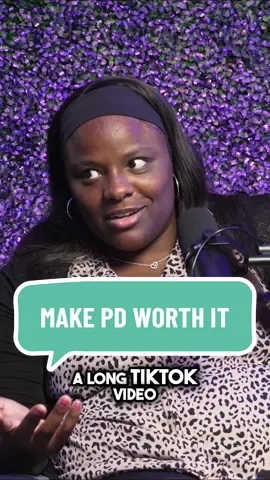 PD should give us more than a 
