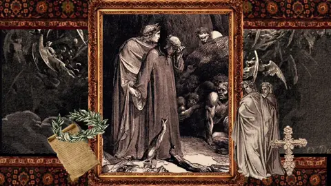 dante and virgil #moodboard #fyp #thedivinecomedy #dantealighieri #virgil 