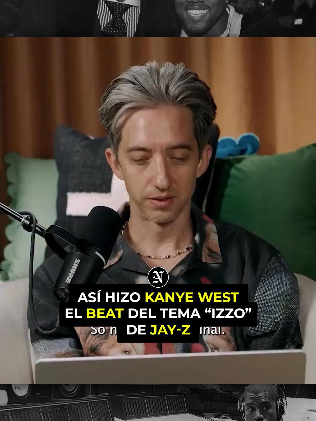 El equipo de Dissect Podcast comparte detalles sobre la producción de #KanyeWest en el beat del tema #Izzo de #JayZ. Via: @dissectpodcast