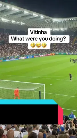Vitinha misses penalty kick against Tottenham. PSG vs Tottenham Hotspur UEFA Super cup goals highlights fans reactions. #psg #tottenham #kudus psg champions of Uefa super cup #supercup  #uefasupercup Dembele Richarlison Bentecur Mohammed Kudus Hakimi Mendes Perro