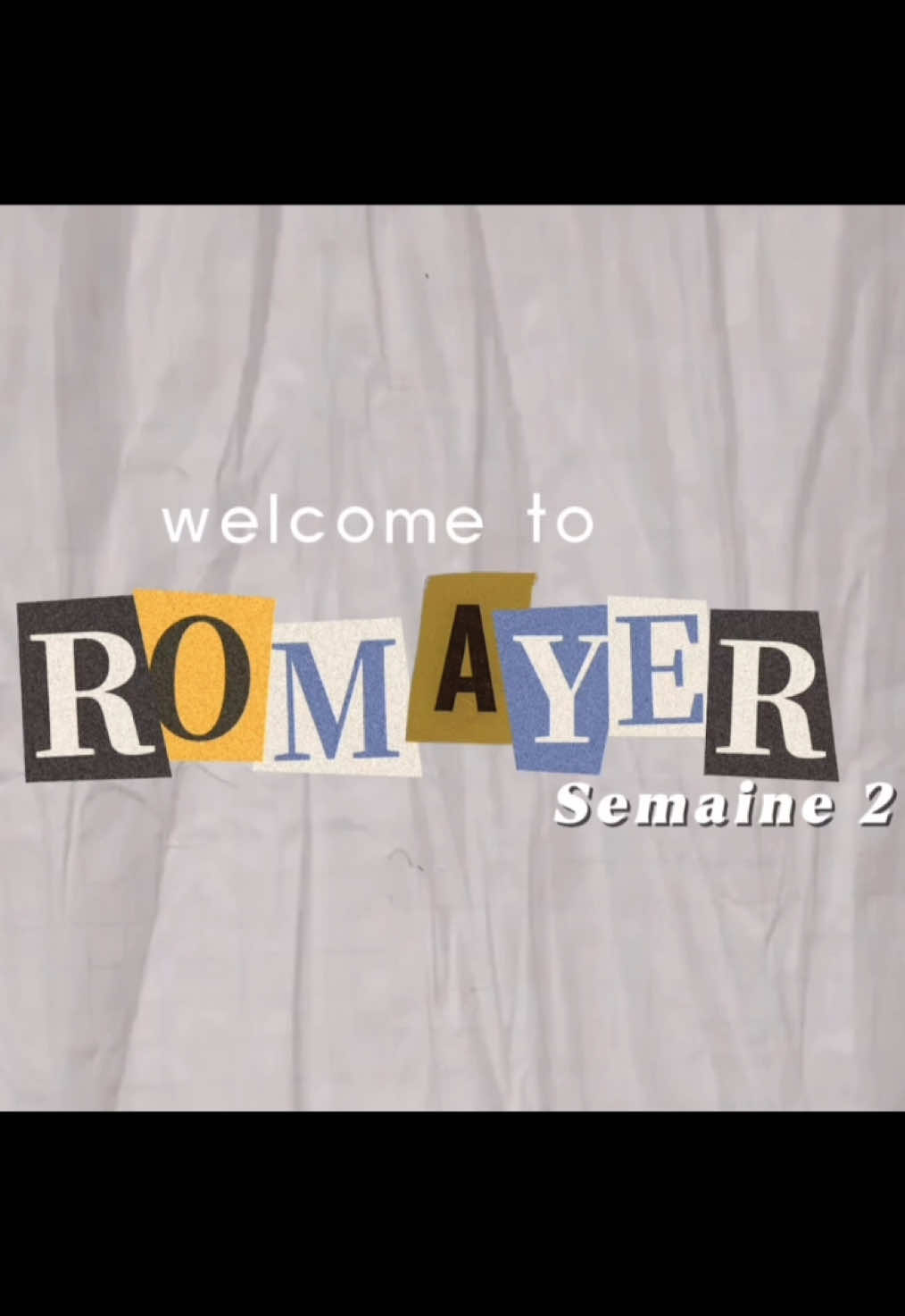 Réponse à @- Lou..☺️💕  romayer semaine 2  #secretstory #romayer #romy #mayer #edit #fyp 