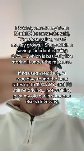 I wish I wasn’t so naive…. Never again.  #yieldclub #investing #savings #highyield #retirearly 