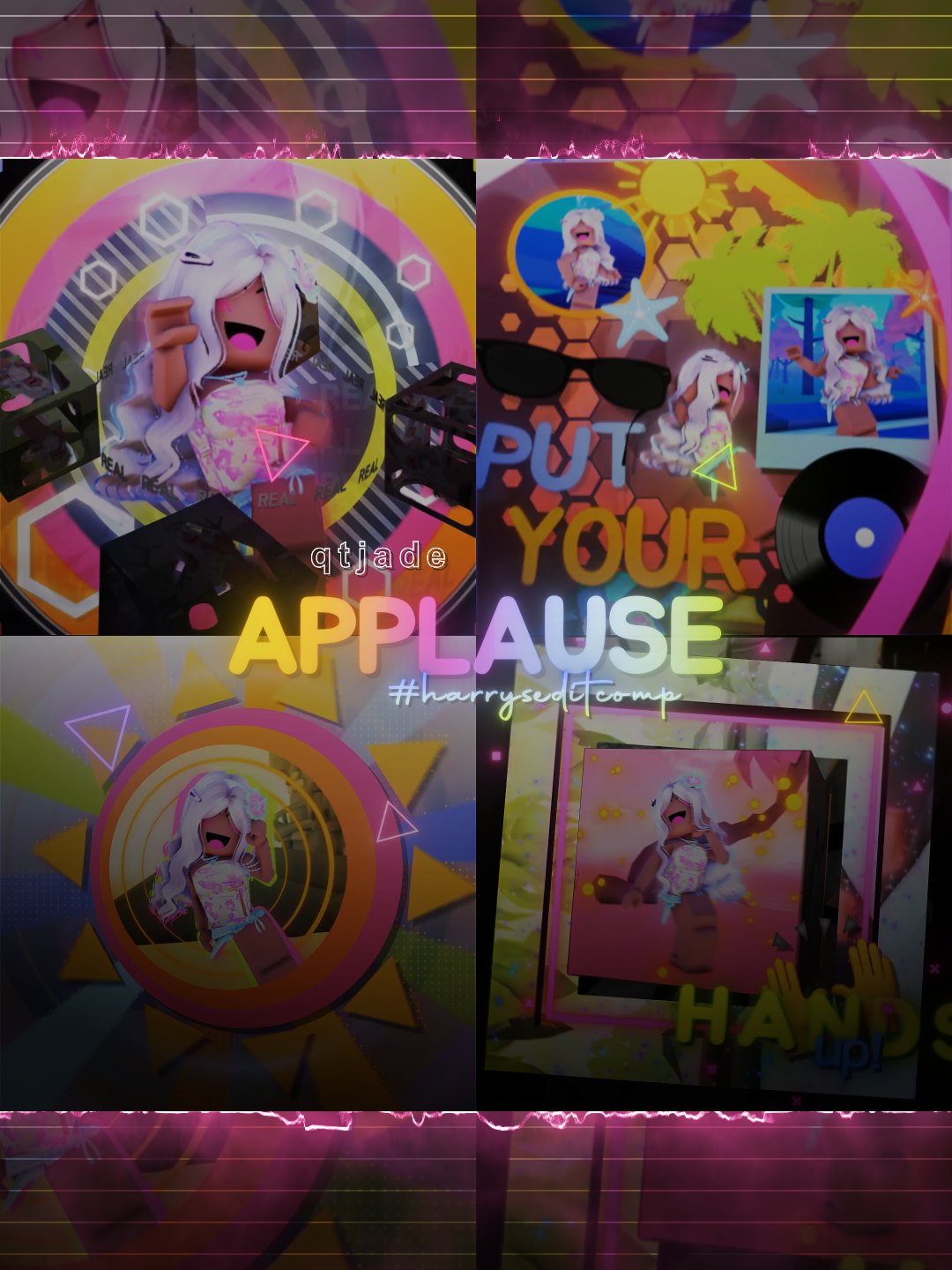 🌺🌊☀️ Applause | Original 3d Roblox Edit | #harryseditcomp @obv1harry @obv1harryfits  Hey! Posting this later than I had planned. I had some issues with rendering, but its finally finished just in time! I'm so proud of this edit, I tried a lot of new things and I think it turned out really well! #edit #trending #roblox #robloxedit #aftereffects #fyp #editor