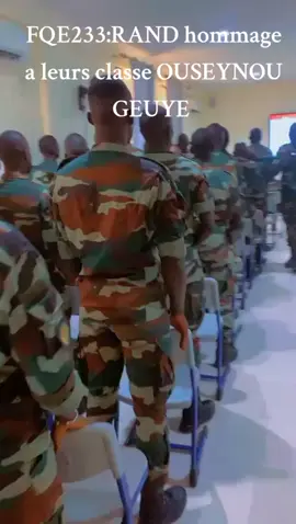 FQE223 RAND HOMMAGE À LEURE CLASSE OUSEYNOU GEUYE PAIX A SONT AME🕊 #MILITARY #FRYPG #viral_video #viral_video #frypg 