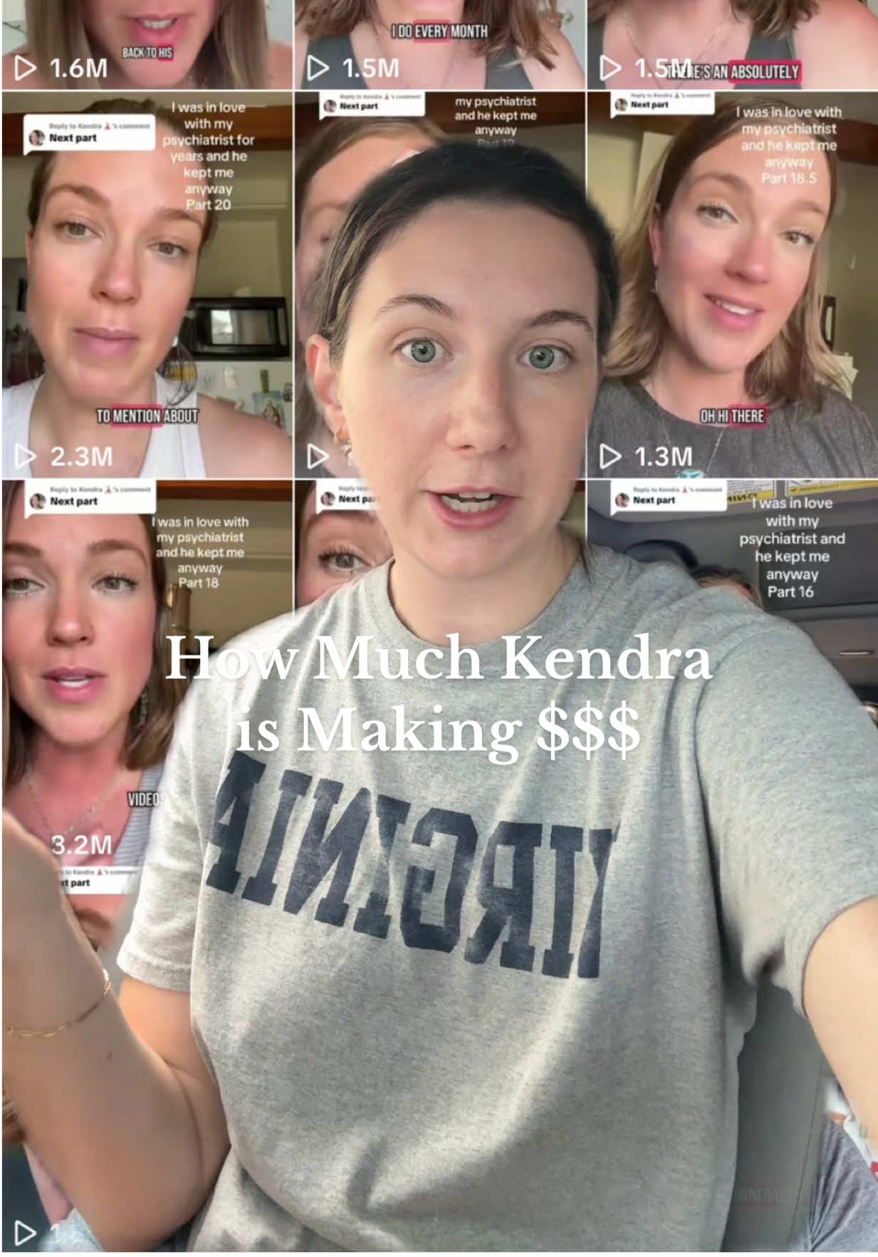 Good for her, she’s getting her bag #kendra #kendrapsyciatrist #paytransparency #tiktokcreatorfund #money