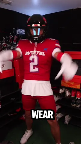 Safety Drip ‼️ #kutftbl #nfl #CollegeFootball #widereceiver #doublearmsleeves 