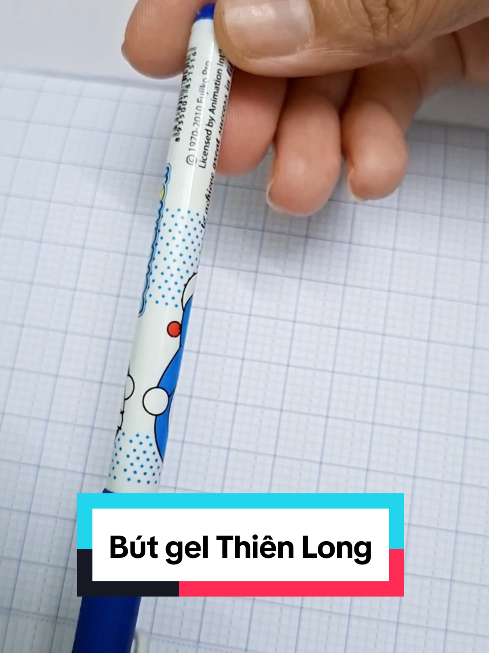 Bút gel Thiên Long Đôremon #butgel  #butgelhocsinh  #butgelthienlong  #butdoremon  #thienlong  @Hoangyennguyen @Hoangyennguyen 