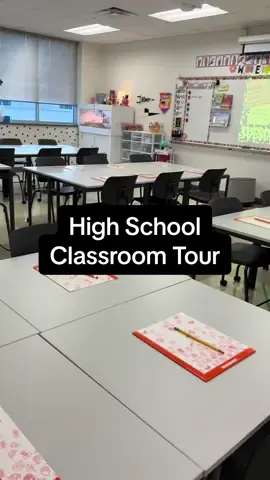 HS Classroom Tour ✏️ #teachersoftiktok #highschoolteacher #wasteofhumanity #foryoupage #creatorsearchinsights 