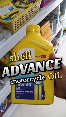 Shell advance, motor oil 15w-40 (1L&800ml)#motoroil #shell #shelladvance #motorcycleoil #oilformotorcycles 