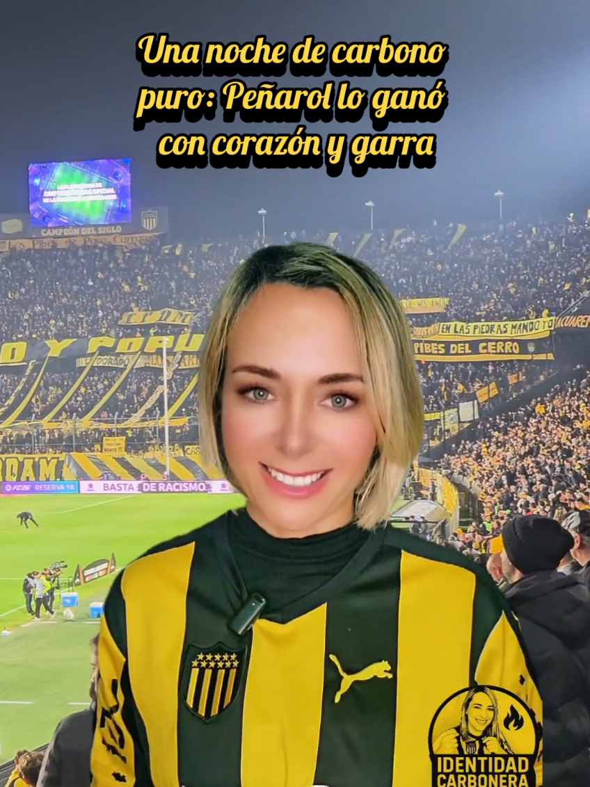 Una noche de carbono puro: Peñarol lo ganó con corazón y garra #Peñarol #IdentidadCarbonera #OrgulloCarbonero #libertadores  #CampeónDelSiglo 