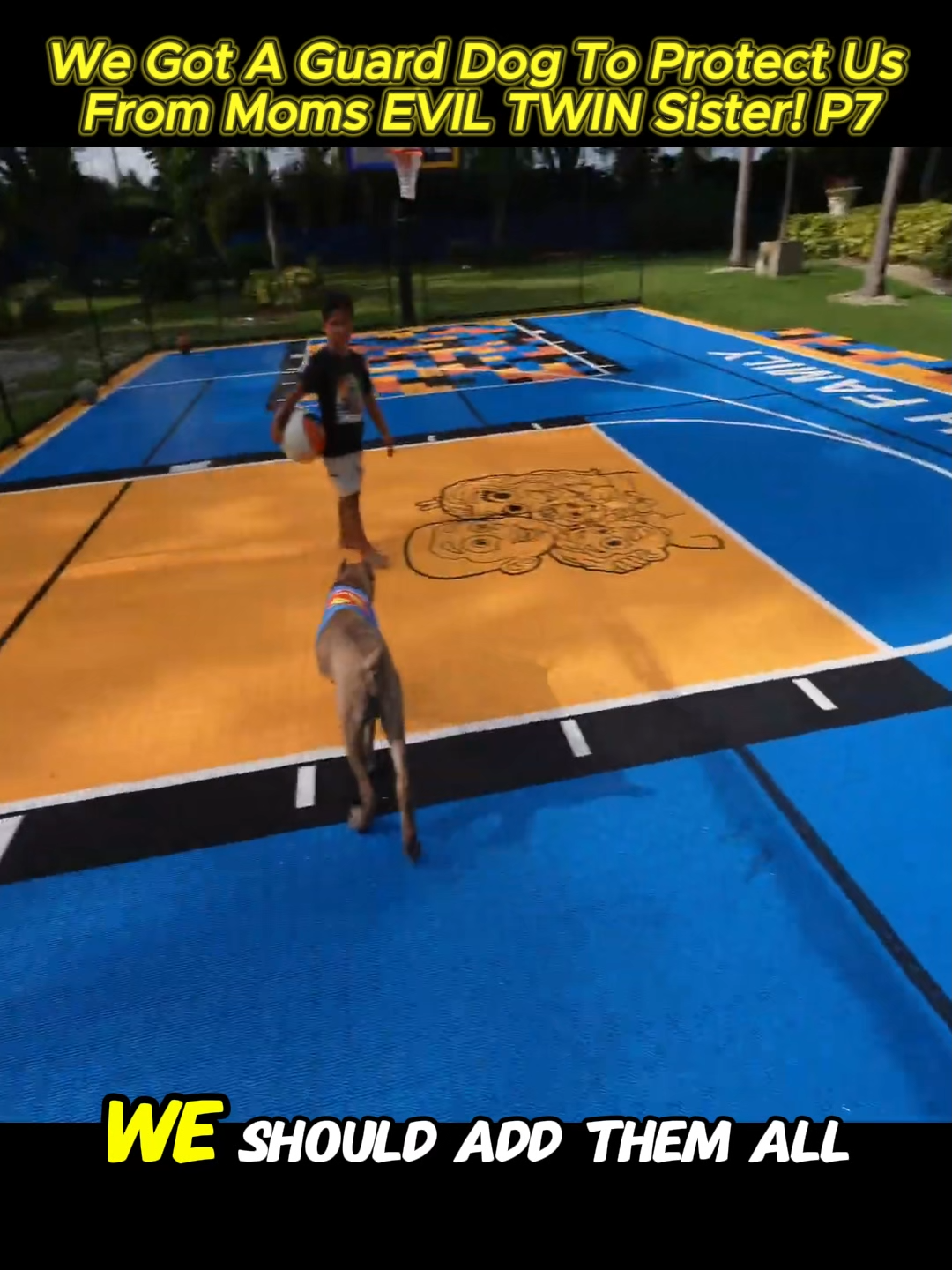 We Got A Guard Dog To Protect Us From Moms EVIL TWIN Sister! P7#thetrenchfamily #challenge #fyp