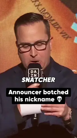 Dillian Whyte pressed the announcer for accidentally calling him the “Baby Snatcher” instead of the “Body Snatcher 💀 #dillianwhyte #boxing