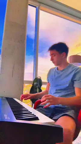 Just bought a piano this my first song 🎹 