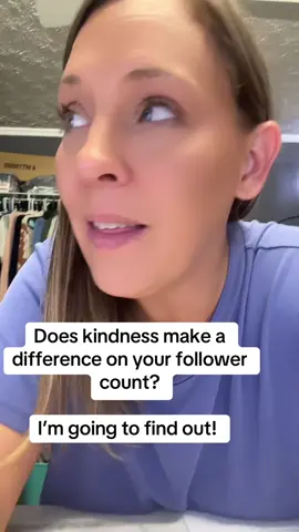 Does kindness matter on tiktok? We are going to find out! #kindness #follow #mean #experiment #viral 
