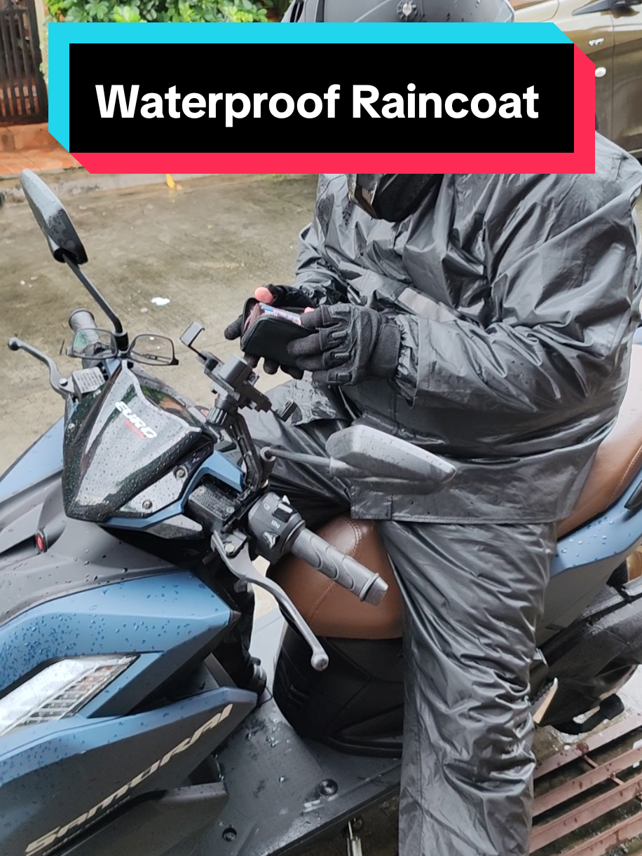 Waterproof Raincoat na super ganda ng quality  #raincoat #motorcycle 