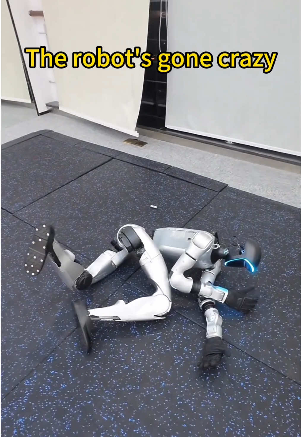 The robot’s gone crzay #robotics #robotexplore #robot #unitree 