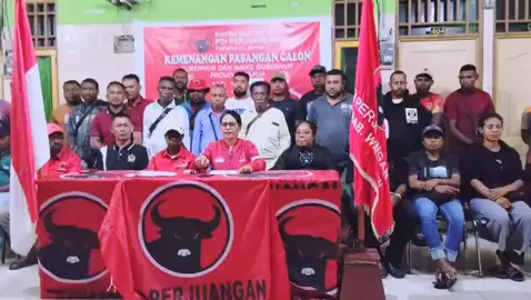 📢#DPC_PDIP #Waropen deklarasi atas kemenangan/keUnggulan #BTM_CK👇di Waropen