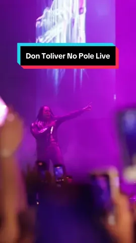 No Pole Best Don Toliver Song⁉️ #dontoliver#nopole#concert#hiphop#fyp 