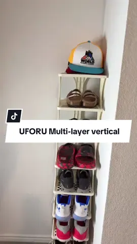 Que te parece esta zapatera 😍 #UFORU #Multilayer #vertical #organizador #zapatera 