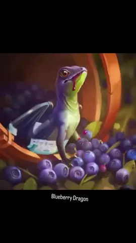Blueberry dragon wearing a diaper #blueberry #dragon #diaper #fruit #berry 