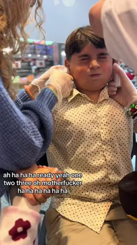 Take my child to get their ears pierced🤣#olebrandselect #baby #fail #tiktok #kid #babies #funnyvideos #foryou #fyp #tiktok 