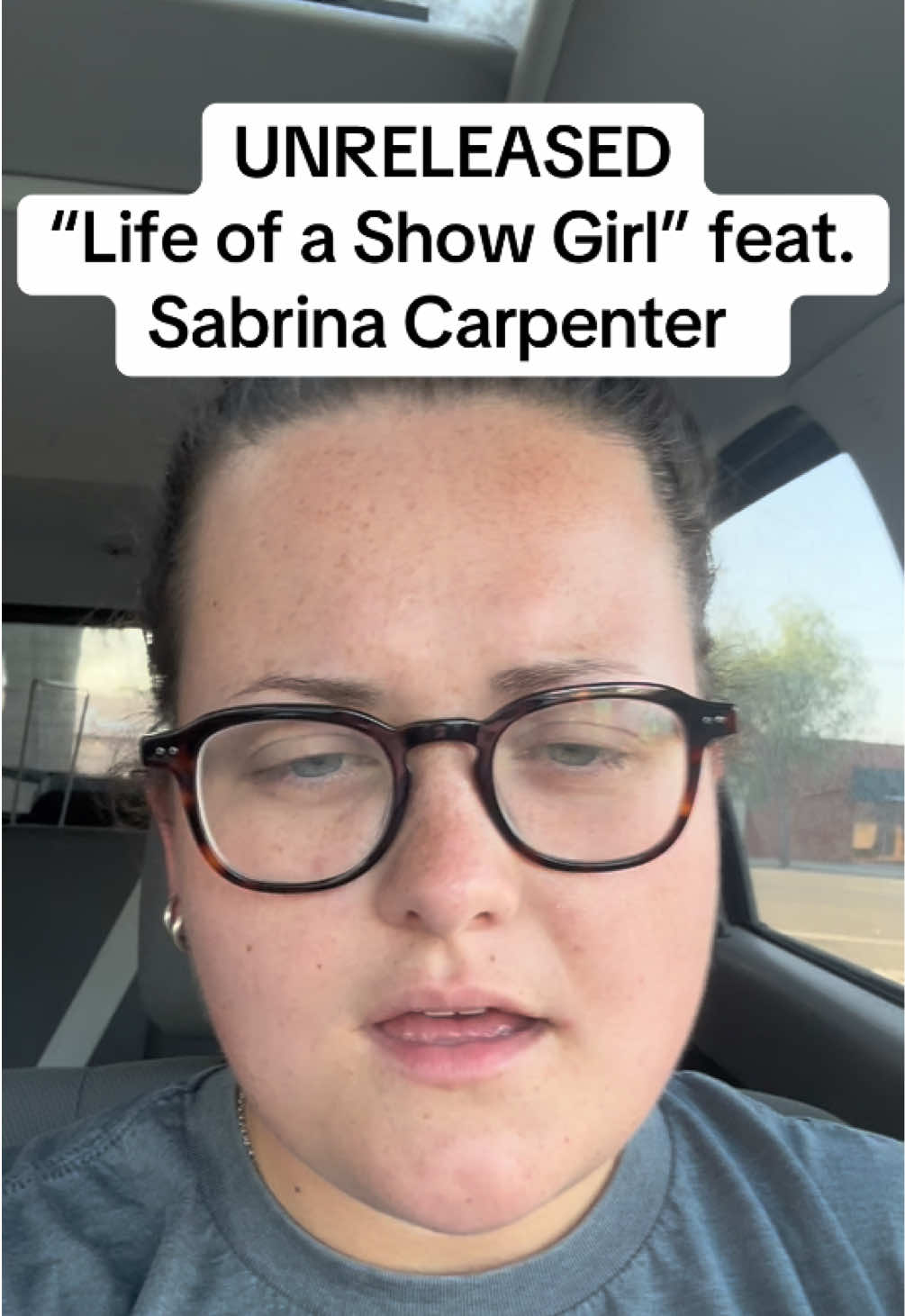 I can’t believe I leaked Taylor Swift’s new song Life of a Show Girl on accident oh no