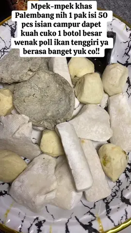 Mpek mpek khas Palembang 1 pak isi 50 pcs free kuah cuko 1 botol ..