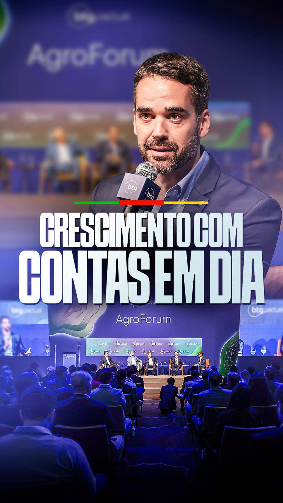🟢🔴🟡 Responsabilidade fiscal e progresso andam juntos no Rio Grande do Sul. No AgroFórum do BTG, em SP, mostrei como equilibrar as contas permite entregar mais moradias, estradas, educação e justiça social, governando de forma que as pessoas estejam sempre em primeiro lugar.