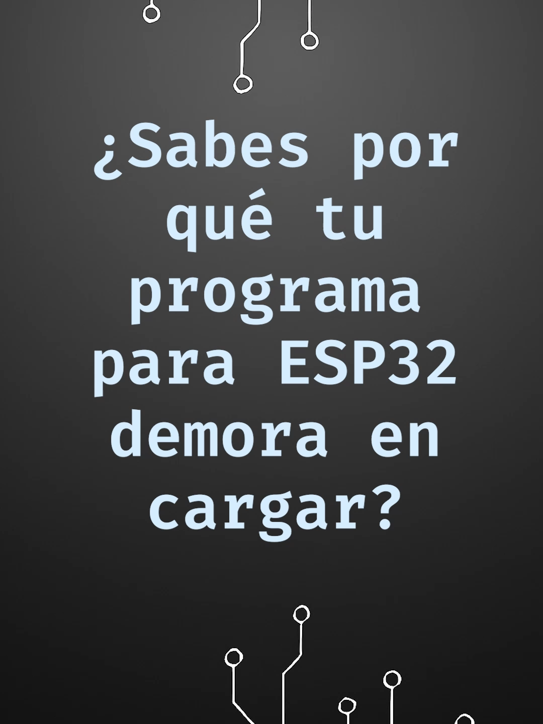 ¿Tu programa tarda SIGLOS en cargarse al ESP32? ⌚ ¡ES NORMAL! 🤔 Te explico  brevemente lo que sucede: 1️⃣ COMPILACIÓN: El código en C se traduce al lenguaje máquina.   2️⃣ ENLAZADO: Las librerías se unen al programa principal.   3️⃣ CARGA HEX: Carga del programa al microcontrolador. En este video te explico paso a paso cómo crear tu primer proyecto para programar por primera vez tu ESP32.✅ 📽: https://youtu.be/DmBh5MSwbAs ¿Te interesa? ¡Suscríbete y aprende más sobre ESP32!📚 https://youtube.com/@programadores_embebidos?sub_confirmation=1 #esp32 #tutorial #programacion