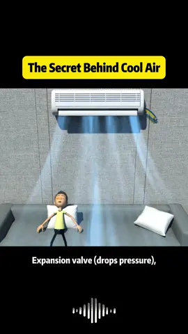 The Secret Behind Cool Air#Knowledge #Science #airconditioner 