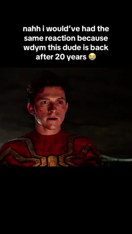 tobey definitely thought it was his spirit 😭 #spidermannowayhome #tobeymaguirespiderman #tobeymaguire #foryoupage #spiderman1 