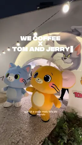 a collab mais fofa🥹🥰 #tomandjerry #wecoffee #coffee #coffeebreak #minivlog @Rhoanito 