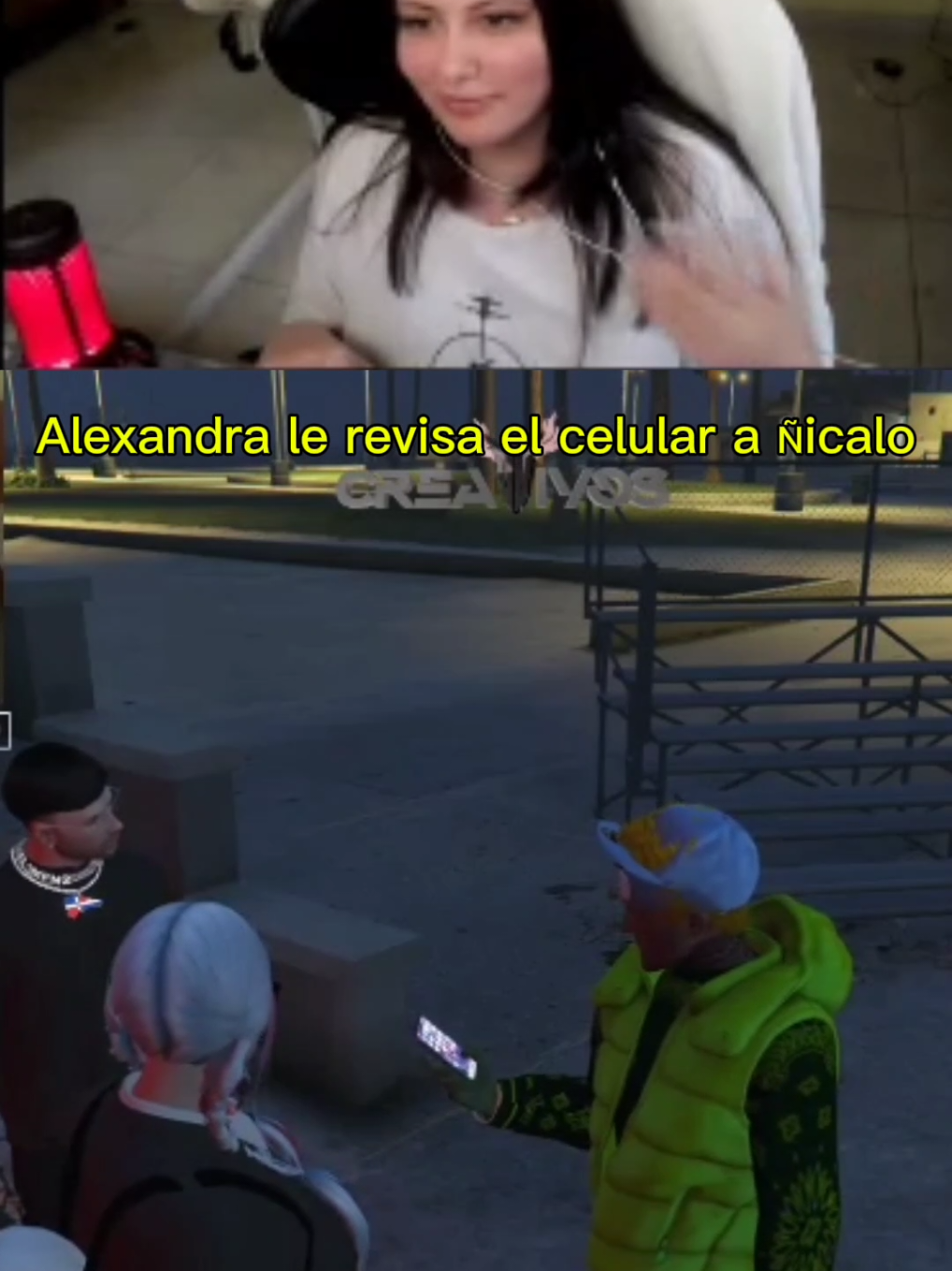 Ñicalo infiel? 🧐 #prinxbere #kick #princessx #rolgtav #creativosrp 