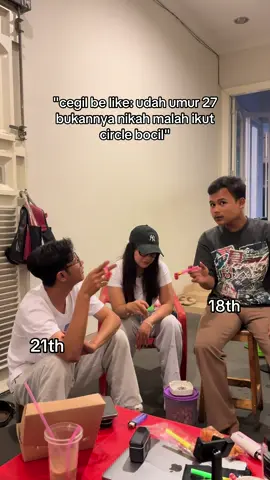 ganti circle soalnya yang seumuran udah pada ngurus anak🙏
