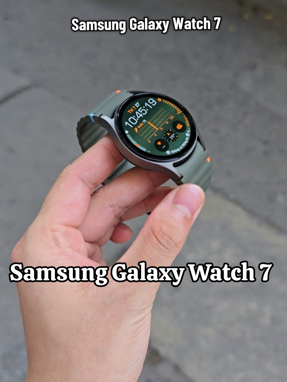 các bác chấm dáng em này mấy điểm ạ #samsungwatch7 #samsungwatchhanoi #xuhuong 