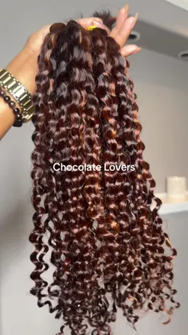 This for the chocolate lovers - 2 bundles of 18 inches of chocolate glory. #chocolatebraids #brownbraids #bohobraids #brownbohoknotless #braidcoloristatl 