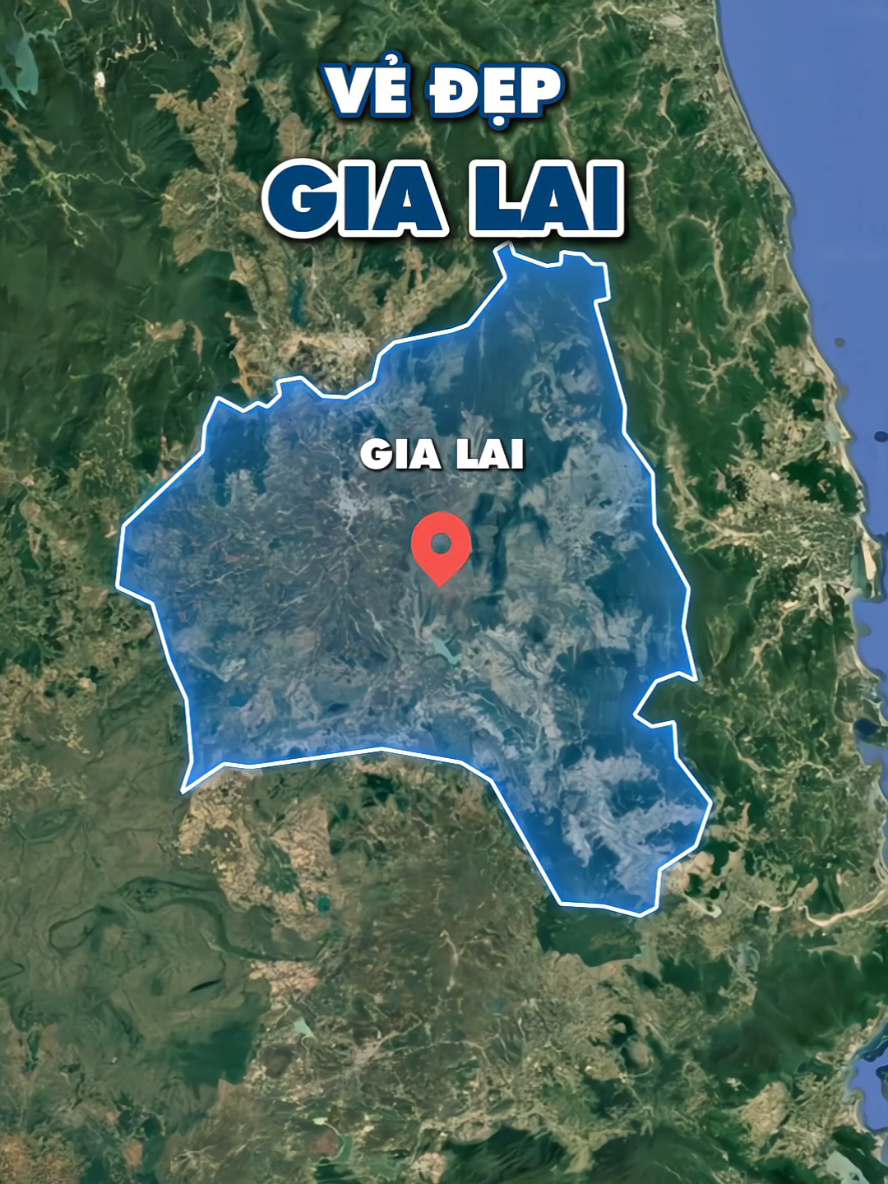Vẻ đẹp của Gia Lai tầm nhìn trên cao. Anh em Gia Lai đâu hết rồi #abogo  #dulich #fyp #xuhuong #abogodanang 