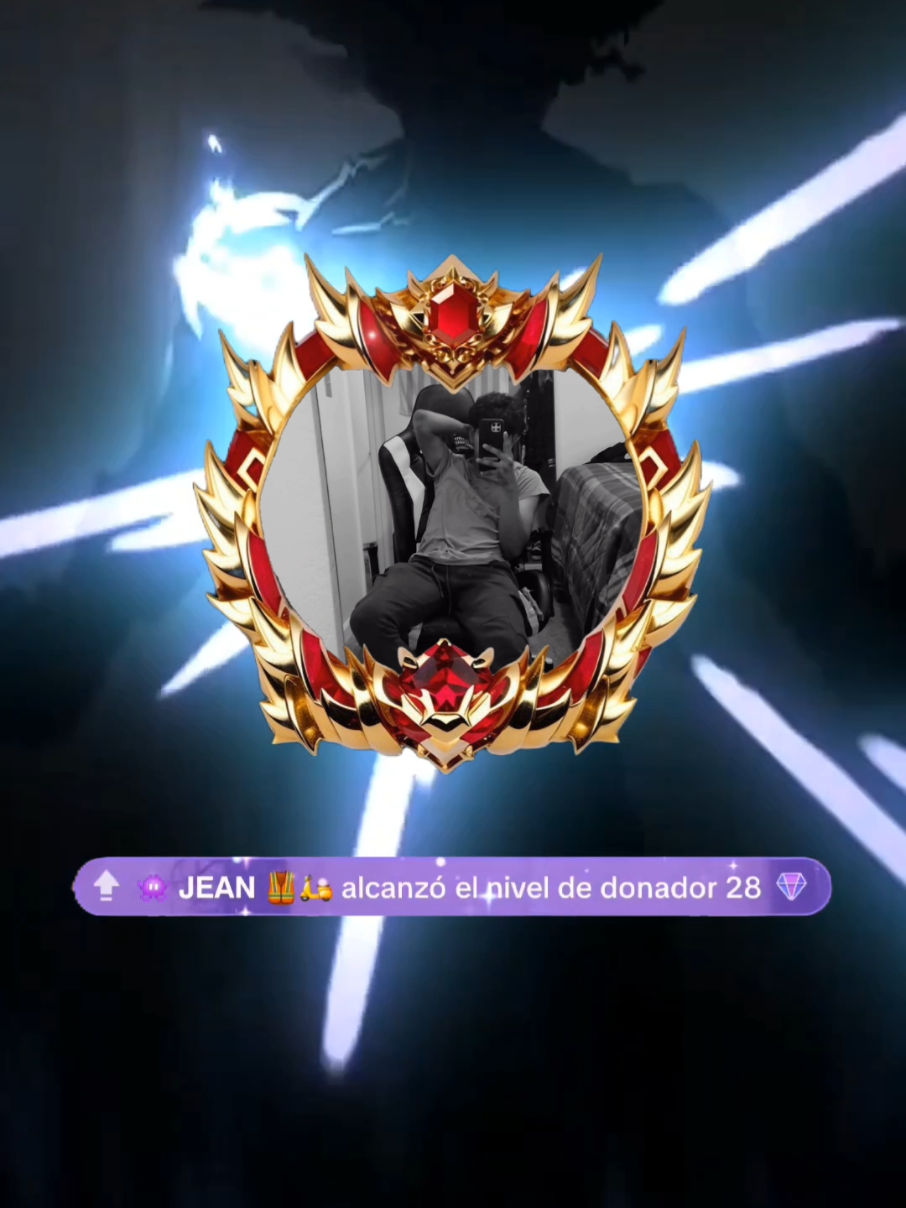 Mi niño @🛵🦺👾𝙹𝙴𝙰𝙽 𝙳'𝙵𝙸𝙾𝚁𝙴❤️ Gracias por dedicarme tu nivel 28 te quiero bastante 🥺💘