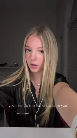 grwm for the first day of freshman year! #backtoschool #grwm #grwmroutine #grwmforschool #grwmmakeup 