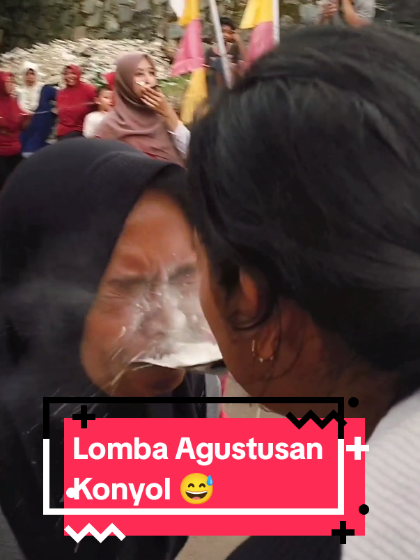 setiap acara dalam rangka memeriahkan #hutri80indonesia🇮🇩  pasti slalu ada hal konyol yang bisa bikin kita tertawa 😅 #17agustus2025 #idelombaagustusan #lomba #lomba17agustus 