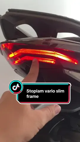 Rekomendasi stoplamp fario model slim frame dari racepro #variolednew #lampuvariasi #vario125newgen2 #modalkontendoang 
